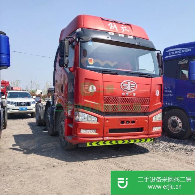 山東出售二手一汽解放單驅(qū)牽引車(chē)