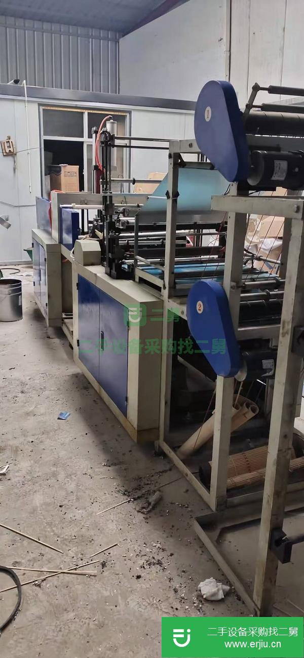 浙江出售二手600寬雙層冷切制袋機