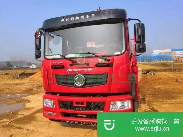 湖北出售二手東風(fēng)D913后八輪底盤隨車吊