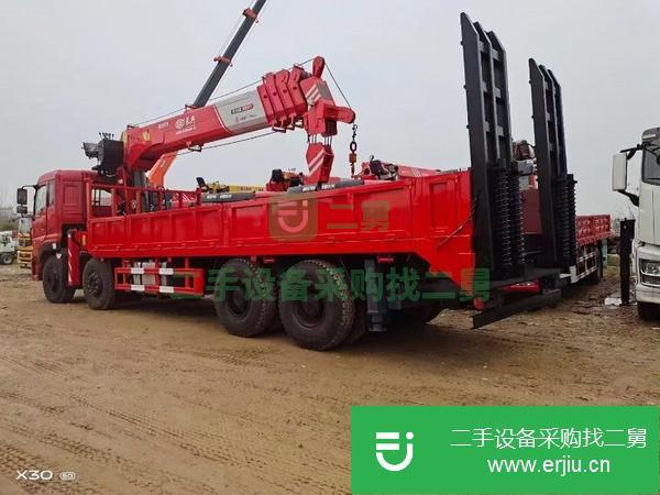 貴州出售二手東風天龍隨車吊