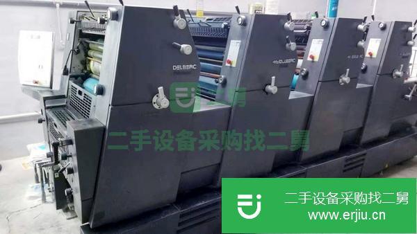 山西出售二手德國GTO52四色印刷機