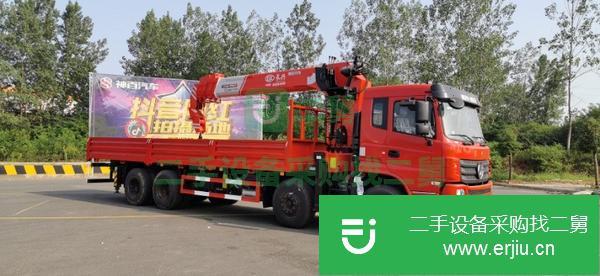 江西出售二手東風(fēng)前四后八隨車(chē)吊