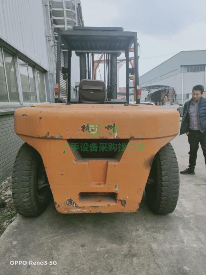 出售二手的杭州10噸叉車帶側移