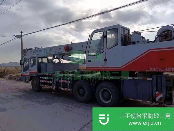 河北出售二手中聯25噸吊車原車原版無事故