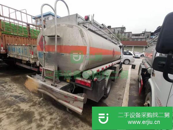 江西出售二手5噸車況好油罐車朝柴102馬力