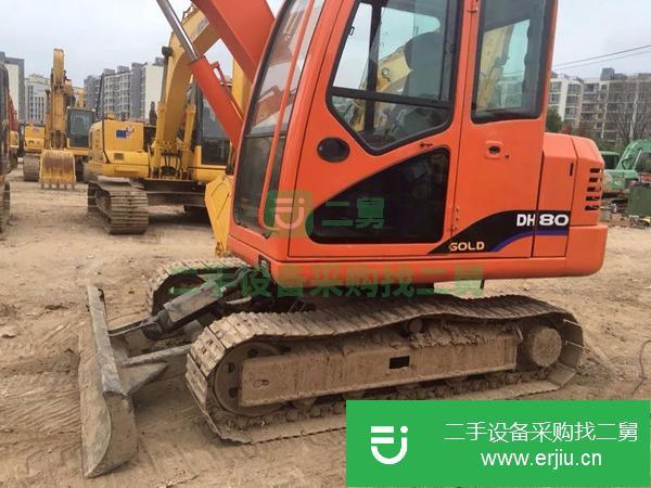江蘇出售二手斗山80挖掘機