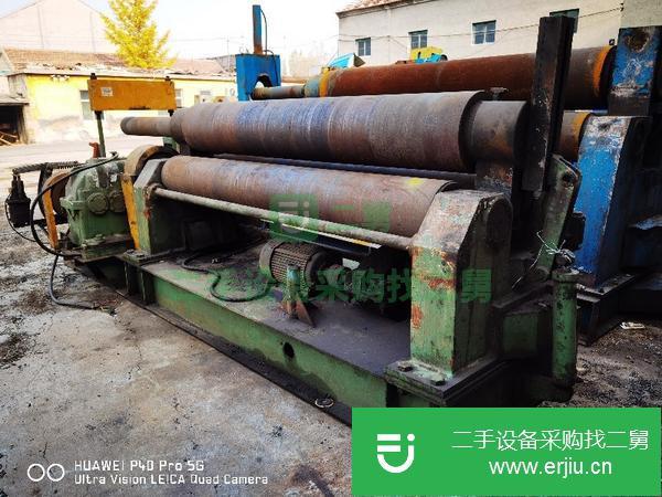 湖南出售二手實心W11-30*2500自動卷板機