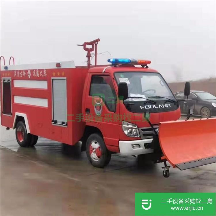 山東出售二手3噸水罐消防車