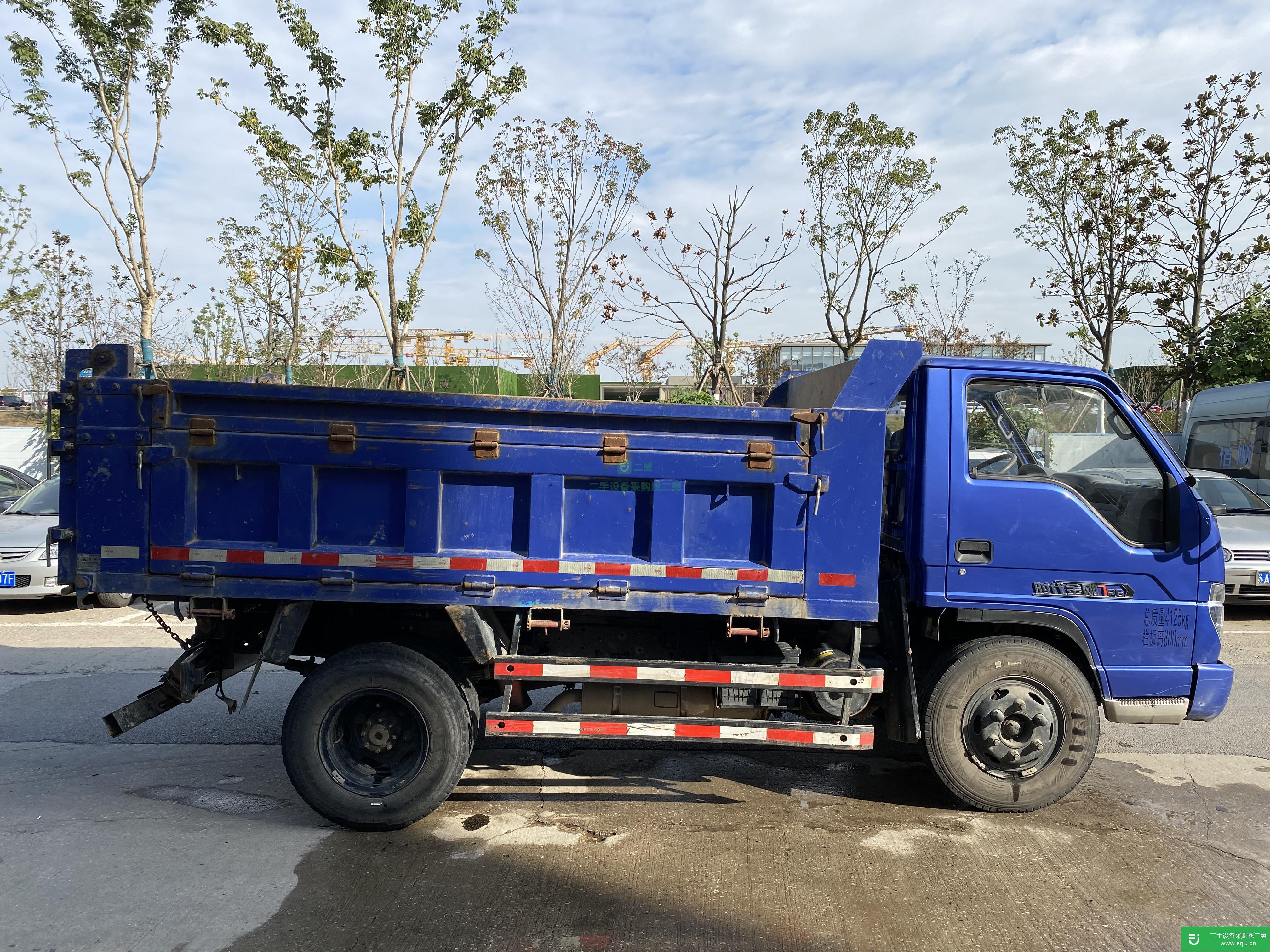 江蘇出售二手福田時代130馬力自卸車