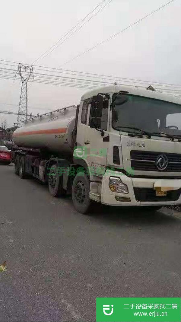 浙江出售二手前四后八油罐車