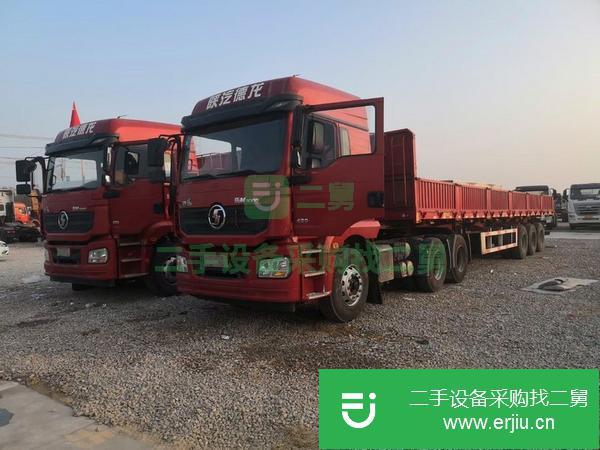 河南出售二手德龍M3000牽引車原版無事故