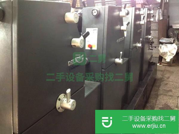山西出售二手德國GTO52四色印刷機