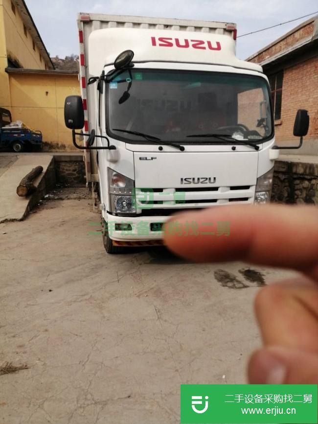 甘肅出售二手慶鈴五十鈴廂式貨車