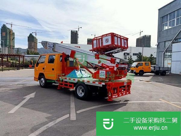 山西出售二手國六江鈴32米搬家云梯車