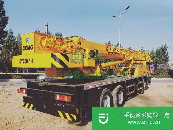 河南出售二手14年徐工25K5汽車吊