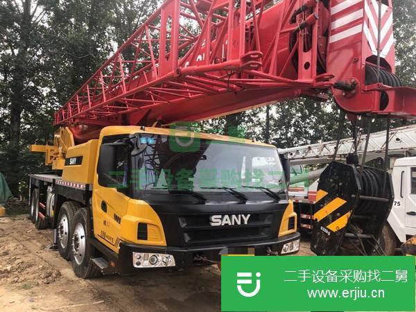 河南出售二手18年三一汽車吊