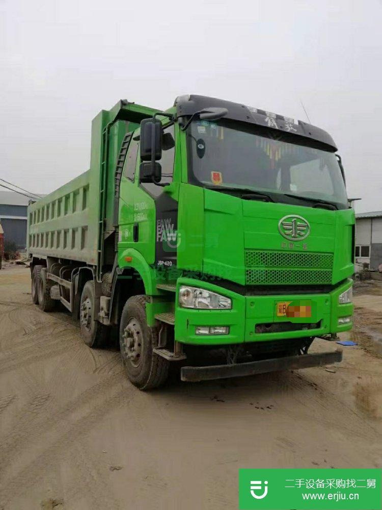 河北出售二手一汽解放390馬力自卸車