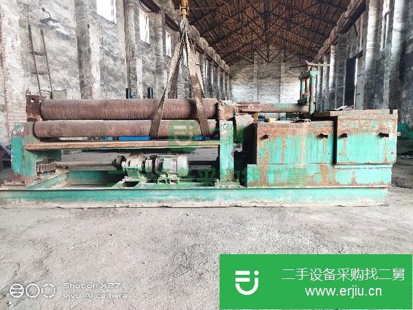 吉林出售二手實心W11-16*2000機械自動卷板機