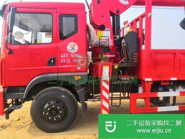 湖北出售二手東風(fēng)D913后八輪底盤隨車吊