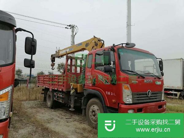 江西出售二手后八輪14噸隨車吊