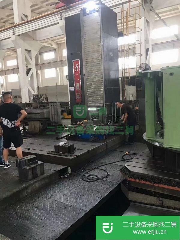 江蘇出售二手齊二6913落地鏜床