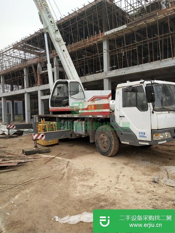 河南出售二手09年中聯(lián)16噸汽車吊