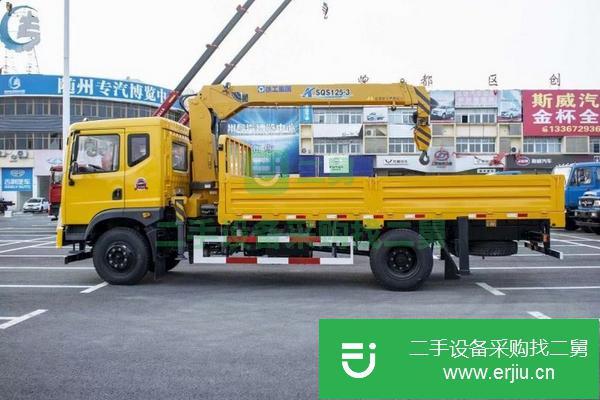 湖北出售二手徐工5噸隨車吊