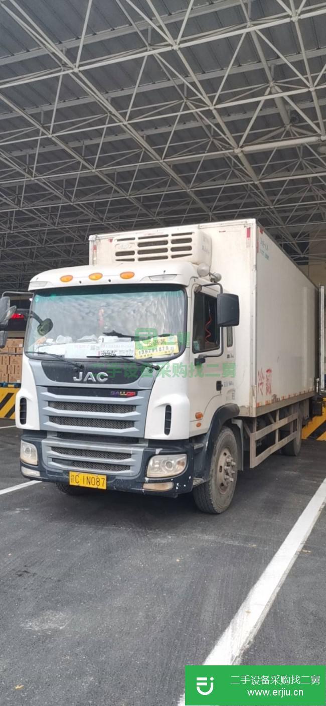 江西出售二手江淮格爾發(fā)重型冷藏車