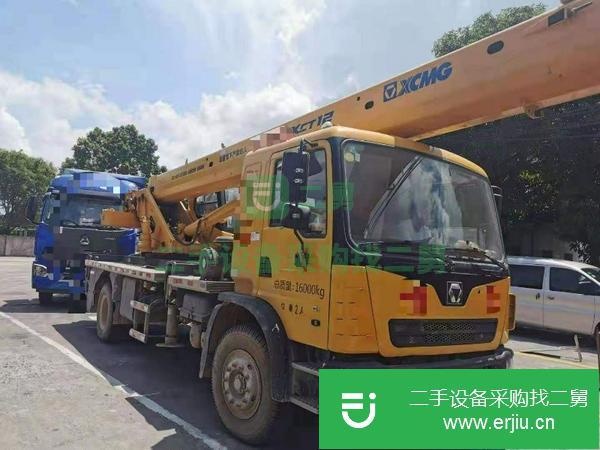 廣西出售二手徐工xct12國五汽車吊
