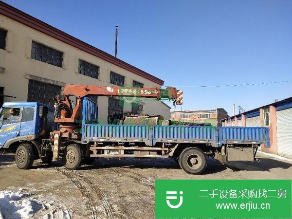 黑龍江出售二手10年尚駿前四后四隨車吊