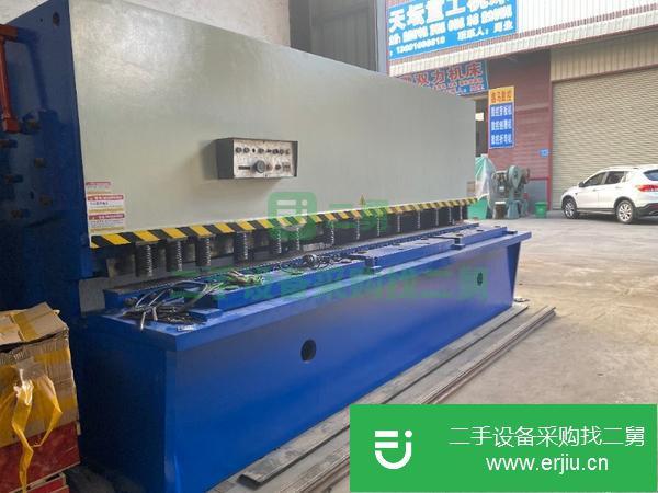 廣東出售二手16*4000大型擺式剪板機