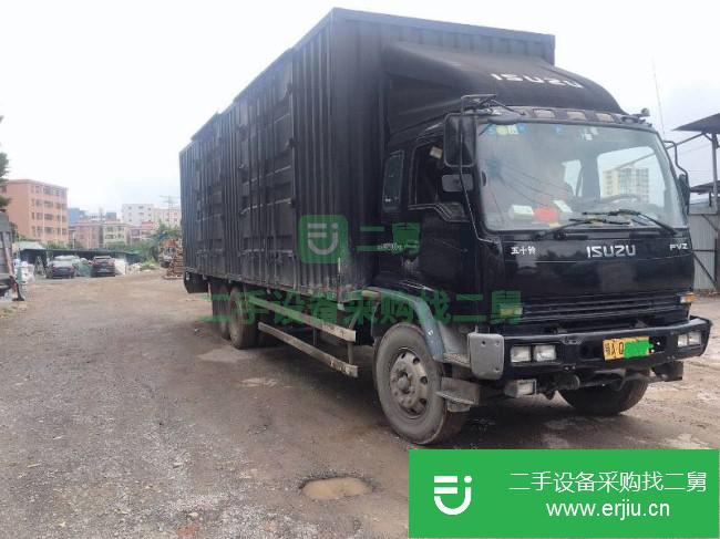 廣東出售二手五十鈴廂式貨車