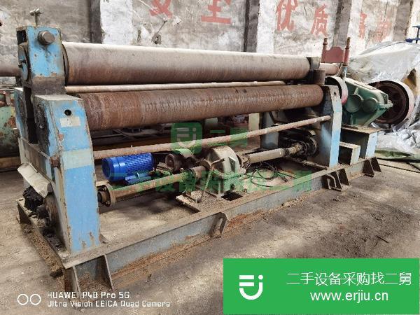 江西出售二手實心W11-20*2500機械自動卷板機