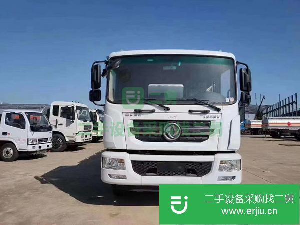 河北出售二手東風D9鋁合金油罐車額定載11噸