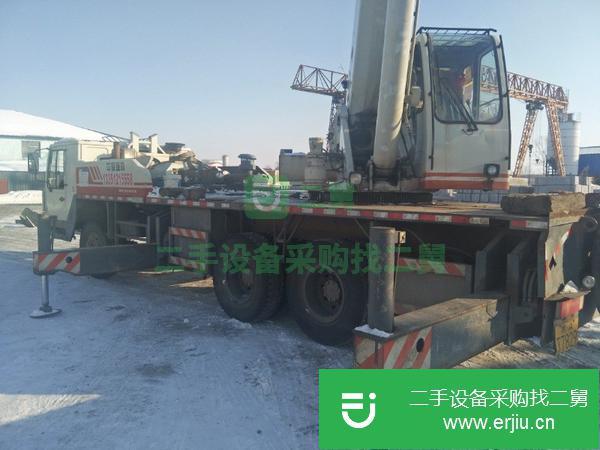 黑龍江出售二手11年中聯16噸汽車吊
