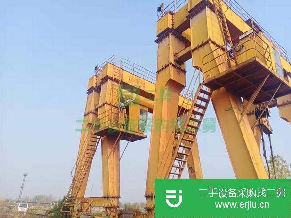 江蘇出售二手跨度24米80噸龍門吊