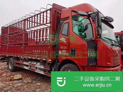 江西出售二手一汽解放J6L中卡240馬力倉欄貨車