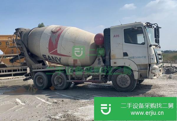 廣西出售二手三一大10方攪拌車