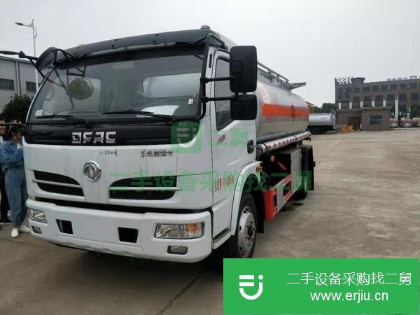 江西出售二手東風8噸油罐車玉柴150馬力陜齒法士特8檔變速箱