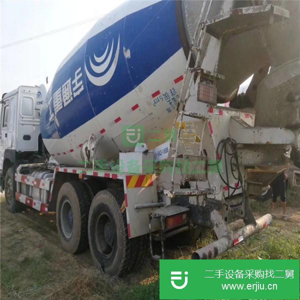 山東出售二手歐曼全自動混凝土攪拌車無事故