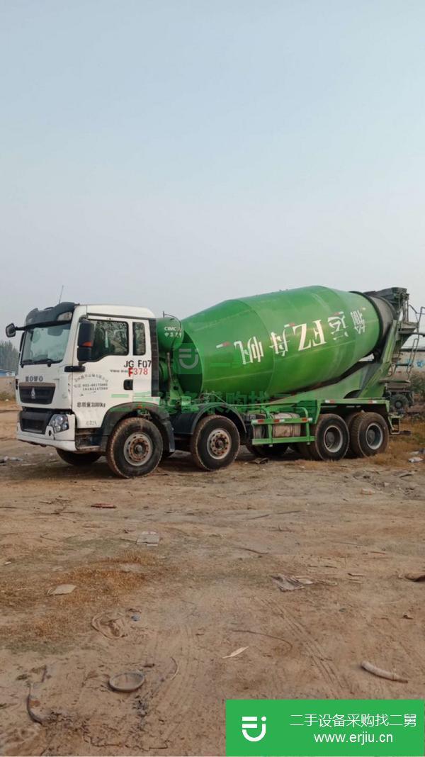 江蘇出售二手12方豪沃輕量化攪拌車車況精品