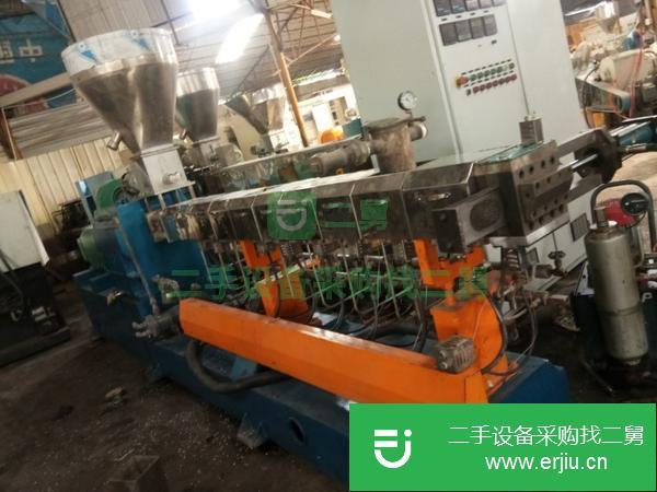 廣東出售二手雙螺桿造粒機