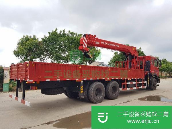 湖北出售二手東風(fēng)D913后八輪底盤隨車吊
