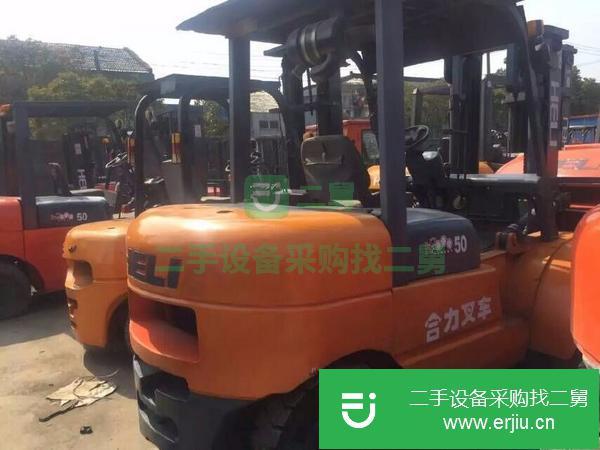上海出售二手合力5噸柴油叉車車況好
