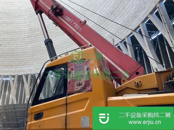 山西出售二手11年三一25噸5節臂汽車吊