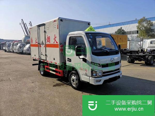 河北出售二手躍進小福星廂式運輸車國六全柴95馬力5檔變速器