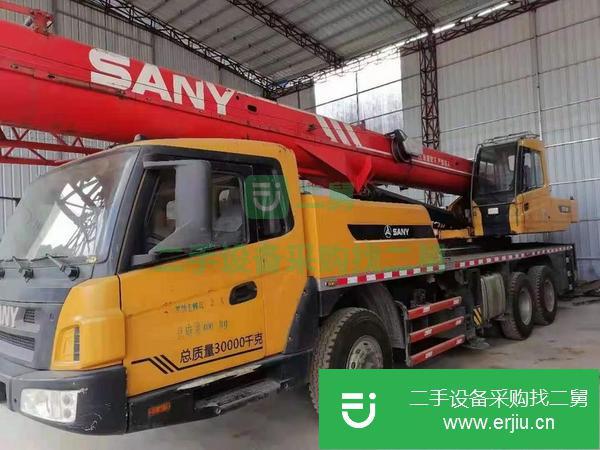 河北出售二手16年5月三一25噸四節臂汽車吊