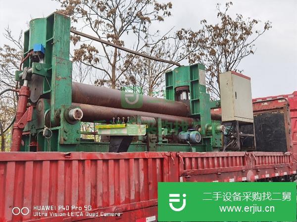 山東出售二手W11S-25*2500液壓全自動卷板機