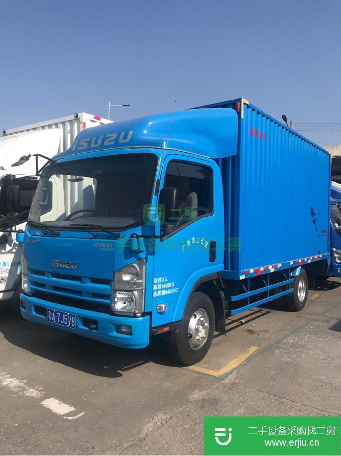 廣東出售二手慶鈴115馬力箱式貨車