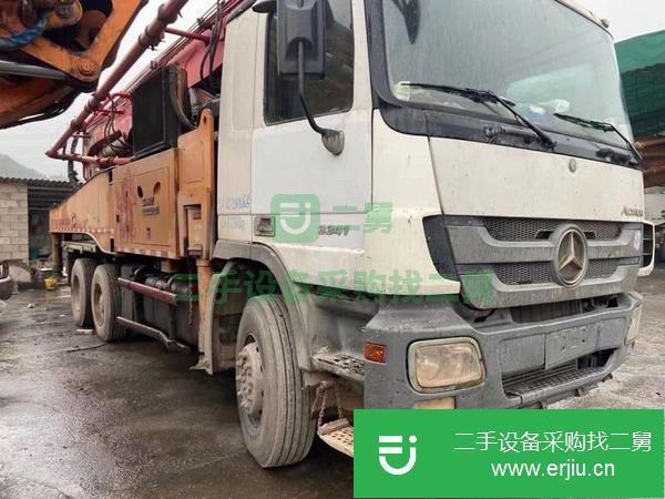 湖南出售二手三一49米泵車